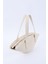 Krem SHK124 Suni Deri, Astarlı, Fermuarlı,tek Bölmeli El, Kol ve Omuz Çantası 6