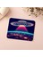 Retro Renkli Uzaylı Aracı Mouse Pad - 19X23 cm 2 mm Dikdörtgen Ithal Baskılı Mouse Pad 5