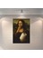 Mona Lisa Wc Dekoratif Ahşap Poster 1