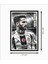 Beşiktaş Rafa Silva Futbolcu 1 Çerçeve Görünümlü Dekoratif Ahşap Poster 2