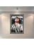 Beşiktaş Rafa Silva Futbolcu 2 Çerçeve Görünümlü Dekoratif Ahşap Poster 1