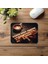 Kahve Klavye Yazılı Kod Mousepad - 19X23 cm 2 mm Dikdörtgen Ithal Baskılı Mouse Pad 4