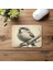 Dalda Oturan Serçe Çizimli Mousepad – Minimal Tarz - 19X23 cm 2 mm Dikdörtgen Ithal Baskılı Mouse Pad 4