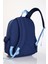 MU-5947 Deep Blue Okul Çanta Seti 3'lü – Sırt Çantası, Beslenme Çantası ve Kalemlik 4