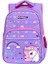 Yarasa Sırt Ilkokul Çantası Lila Lıttle Horse Özkara Çanta 3
