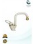 Köşe Lavabo Bataryası – Beyaz Gold, Modern ve Şık Tasarım 1