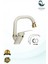 Köşe Lavabo Bataryası – Beyaz Gold, Modern ve Şık Tasarım 2