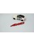 Arazi Off Road 4WD Kırmızı Abs Yazı Logo Amblem 4