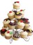 Metal Cupcake Standı 4 Katlı / 23 Lü Kek Standı 1