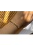 Renkli Taşlı Gold Renk Çelik Bileklik 1