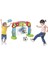 Interaktif Futbol Kalesi – Işıklı Sesli Hareketli Kaleci ve Top Seti - 58 x 14 x 46 cm 1