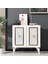 CAD001BG-CAPRİ Çok Amaçlı Dolap , Ayakkabılık , Konsol Beyaz-Gold 1