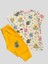 Kız Çocuk %100 Pamuklu Fil Desenli Beyaz Kısa Kollu Yazlık Pijama Takımı 4