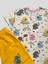 Kız Çocuk %100 Pamuklu Fil Desenli Beyaz Kısa Kollu Yazlık Pijama Takımı 6