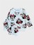 Kız Çocuk Pamuklu Mevsimlik Beyaz Uzun Kollu Pijama Takımı 1