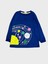 Kız Çocuk %100 Pamuklu Lacivert Gezegen Yıldız Desenli Uzun Kollu Pijama Takımı 4