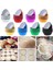 Metalik Folyo Cupcake Kalıbı Muffin Pet Kapsül No:3 (150 Adet) Karışık Renk 1