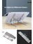 Katlanabilir Alüminyum Metal Laptop Standı Macbook Notebook Uyumlu Taşınabilir Bilgisayar Standı 5