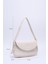 Krem Shk150 Suni Deri Astarlı Çıtçıtlı Ayarlanabilir Askılı El, Kol ve Omuz Çantası 2