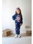 Labubu Desenli Lacivert Renkli Eşofman Alt-Üst Takım 1