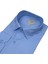 Linen Keten Klasik %100 Cotton Uzun Kollu Terletmeyen Mavi Gömlek (Regular Kalıp) 2