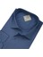 Linen Keten Klasik %100 Cotton Uzun Kollu Slim-Fit Terletmeyen Mavi Gömlek (Regular Kalıp) 2