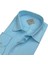 Linen Keten Klasik %100 Cotton Uzun Kollu Slim-Fit Terletmeyen Mavi Gömlek (Regular Kalıp) 2
