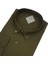Linen Keten Klasik %100 Cotton Uzun Kollu Slim-Fit Terletmeyen Haki Gömlek (Regular Kalıp) 2