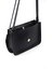Siyah SHK127 Suni Deri Iç Fermuar Cepli Çıtçıt Kapamalı El,kol ve Omuz Çantası U:17 E:22 G:7 cm 8