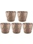So-Krt2 Dekoratif Kristal Saksı Takımı 1.15 Lt Mocha 5 Adet 1