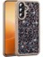 Samsung Galaxy A56 Kılıf Sim ve Taş Süslemeli Kaplio Premium Silicone Case Cover Kapak 1