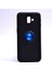 Samsung Galaxy J6 Plus Kılıf Manyetik (Metal) Yüzüklü ve Stant Olabilen Rewon Premium Silikon Kapak 1