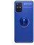 Samsung Galaxy A31 Kılıf Manyetik (Metal) Yüzüklü ve Stant Olabilen Rewon Premium Silikon Kapak 1