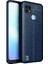 Realme C21 Kılıf Deri Görünümlü Deriko Premium Silikon Kapak 1