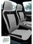 Geely Mk 2006–2012 Bakü Natura Serisi Raşel Gri Siyah Koltuk Kılıfı 1
