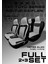 Geely Mk 2006–2012 Bakü Natura Serisi Raşel Gri Siyah Koltuk Kılıfı 3