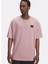 6005668-673-UA Hwt Woven Label Ss Pembe Bisiklet Yaka Normal Baskılı Erkek T-Shirt 1