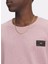6005668-673-UA Hwt Woven Label Ss Pembe Bisiklet Yaka Normal Baskılı Erkek T-Shirt 3