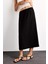 Relax Fit Beli Lastikli Dokuma Midi Etek G0437AX25SM 5