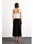Relax Fit Beli Lastikli Dokuma Midi Etek G0437AX25SM 7