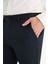 Jogger Fit Cepli Esnek Kumaş Düz Paça Pantolon T6317AZ25AU 5