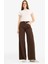 Wide Leg Normal Bel Standart Boy Gabardin Pantolon E4381AX25AU 1