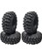 4 Adet 1.9 Inç 108MM Kauçuk Lastik Tekerlek Lastiği Axial SCX10 Iıı Için (Yurt Dışından) 1