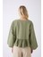 Önü Baglamalı Haki Fırfırlı Kimono 2