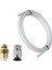 KJH04-M6 ve Pc4-01 Pnömatik Konnektörlü 3D Yazıcı Yükseltme Kiti 1.75MM Bowden Ekstruder Için 1m Ptfe Tüp Beyaz (Yurt Dışından) 1