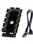 Anakart 1 Ila 11 5V 3 Pin Pwm Soğutucu Fan Hub Ayırıcı Uzatma Adaptörü Pc Argb Soğutma Fanı Hub 4pın Ide Güç Kaynağı (Yurt Dışından) 1