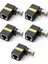 RJ45 360° Dönebilen Ağ Fişi 90 Derece Dik Açı Dirsek Gigabit Adaptörü Evrensel Erkekten Dişi Dönüştürücü (Yurt Dışından) 1