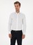 Erkek Beyaz Slim Fit %100 Pamuk İtalyan Yaka Klasik Gömlek 50250845-VR013 3