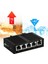 5 Port 100MBPS Ağ Anahtarı Ethernet Endüstriyel Sınıf Anahtar Yönetilmeyen Ray Tipi Endüstriyel Ağ Ayırıcı Ab Fişi (Yurt Dışından) 3