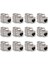 Keystone Modül Jakları - 12 Parça CAT6A Korumalı Keystone Jakı RJ45 Cat 6A Ethernet Modülü 10 Gbit Metal Muhafazalı (Yurt Dışından) 1